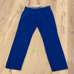 Blue Tommy Hilfiger Flat Front Chinos 34x32
